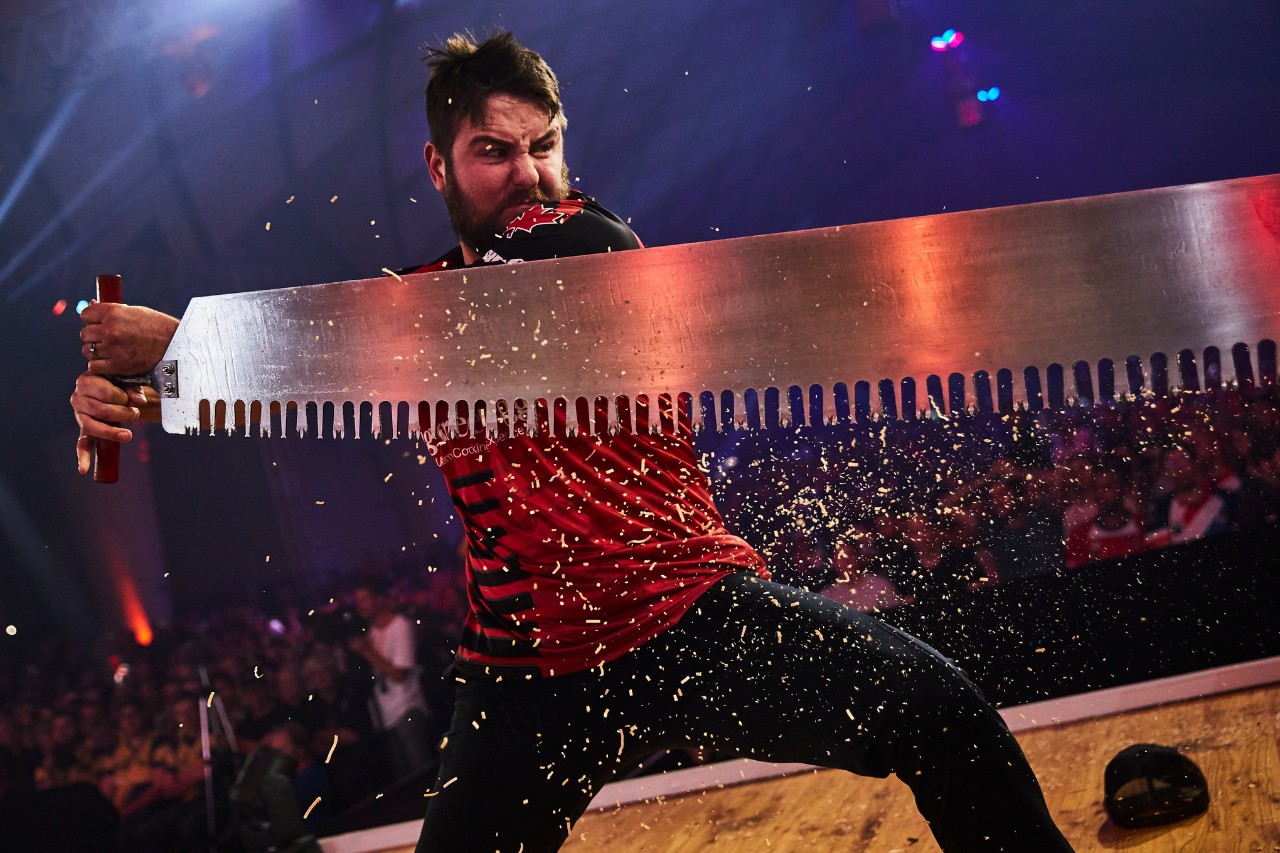 Timbersports presseområde