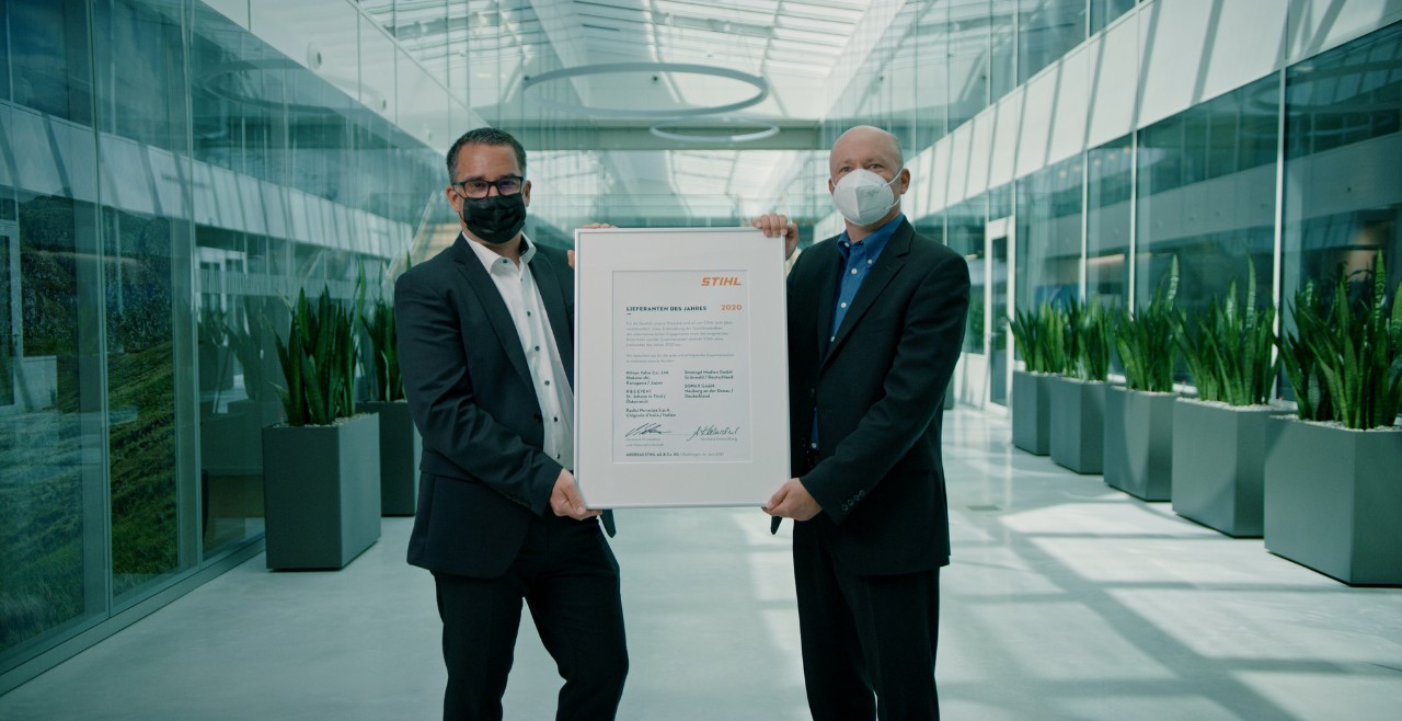 STIHL kårer årets leverandører i 2020